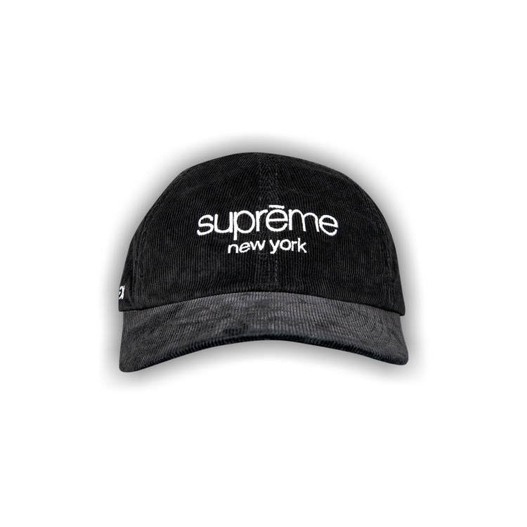 Buy Supreme GORE-TEX Corduroy Classic Logo 6-Panel 'Black