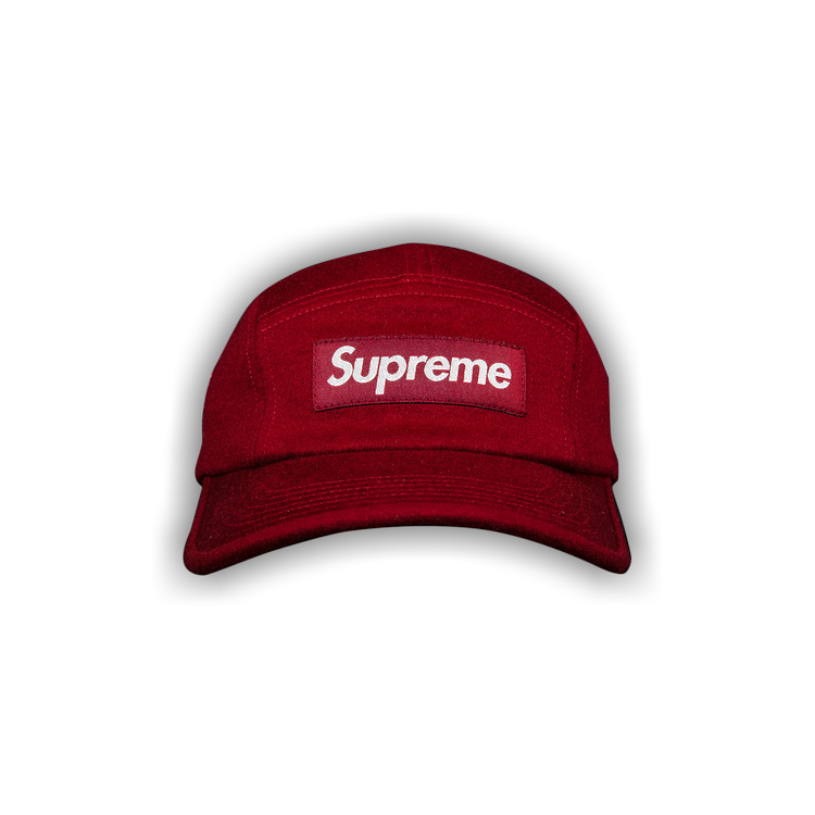 Supreme Fitted Terry Cloth Camp Cap Red –