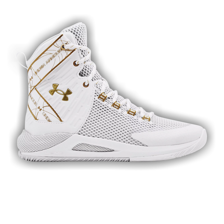White under armour high tops cheap