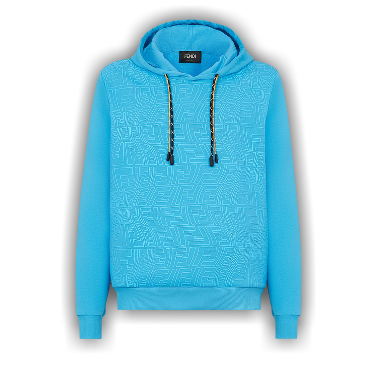 Buy Fendi x Sarah Coleman Rubber Print Fisheye FF Logo Hoodie