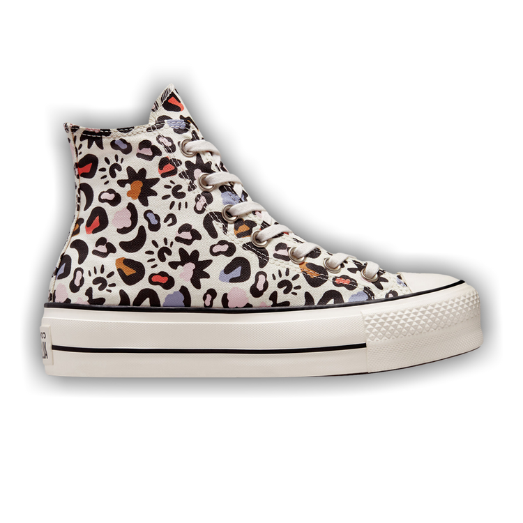 国内配送 CONVERSE ALL STAR US LEOPARD HI WHITE Converse Chuck Taylor All Star Animal Print Low-Top Sneaker