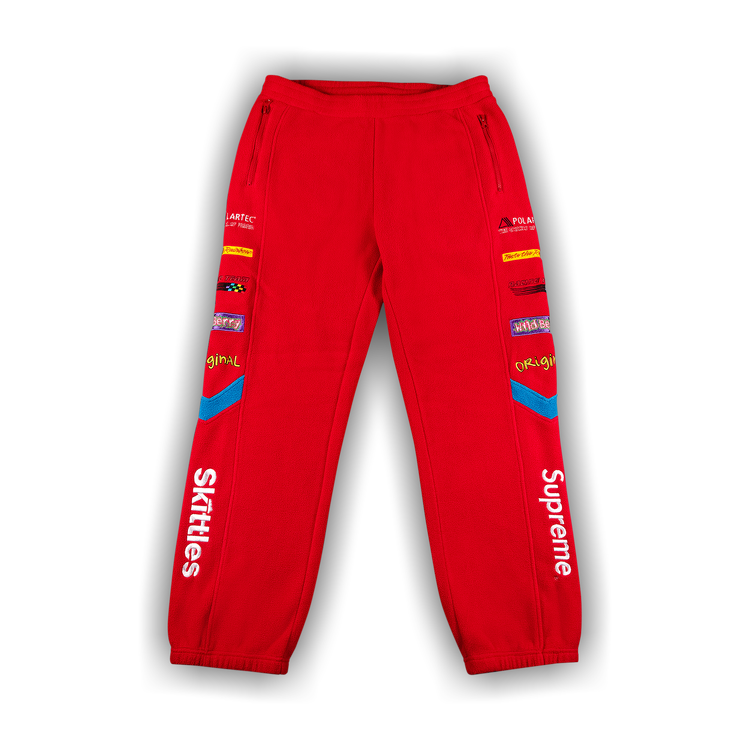 Buy Supreme x Skittles x Polartec Pant 'Red' - FW21P11 RED | GOAT