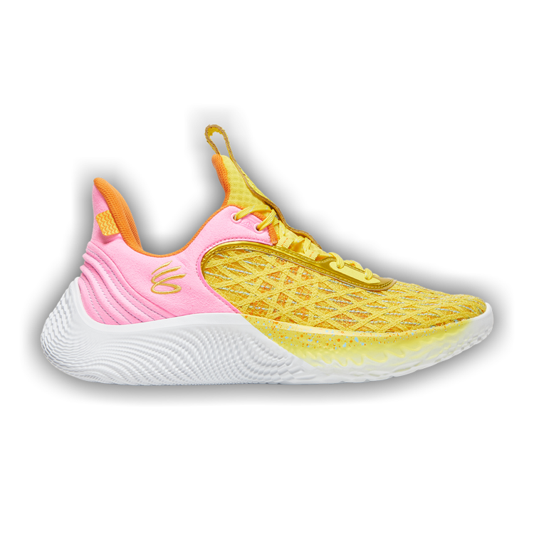 Under Armour Curry 9 Street Pack - Play Big 2021 Pink Yellow Mens Size 12.5