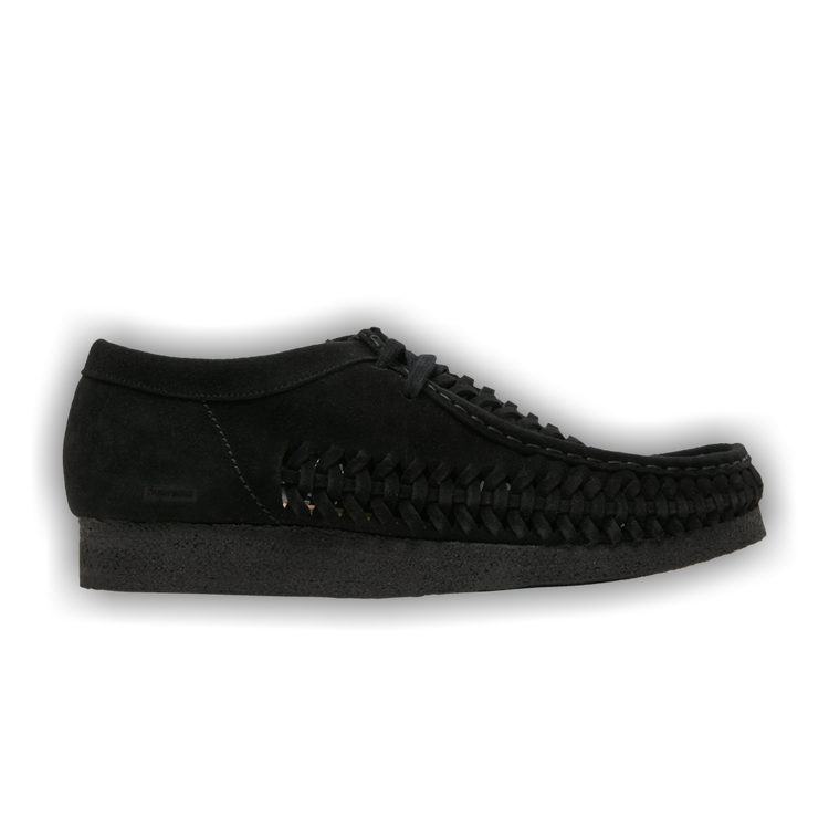 Buy Supreme x Clarks Woven Wallabee 'Black' - 261 60851 | GOAT