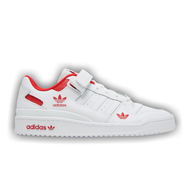 Buy Forum Low 'Cloud White Red' - H01674 | GOAT