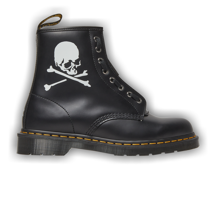 Buy Mastermind World x 1460 Leather Boots 'Black Skull' - 26516009 | GOAT