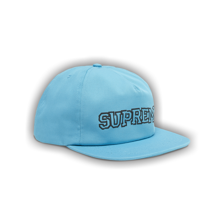 Buy Supreme Shattered Logo 5-Panel 'Turquoise' - FW21H127
