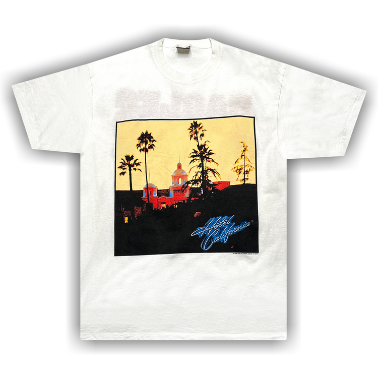 Buy Vintage The Eagles Hotel California Tee 'White' - 2903
