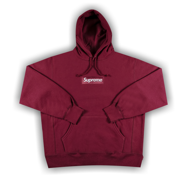 Supreme Burgundy Box Logo Hoodie  Hoodies, Supreme hoodie, Stylish hoodies
