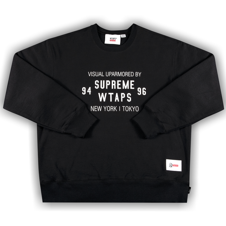 Supreme WTAPS Crewneck Black-