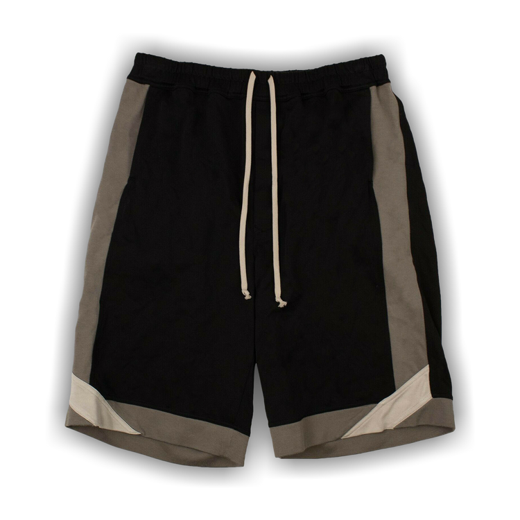 Buy Rick Owens Drawstring Karloff Shorts 'Black' - RU19F4399