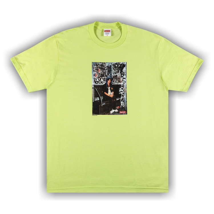 Buy Supreme x Lady Pink Tee 'Neon Green' - FW21T9 NEON GREEN