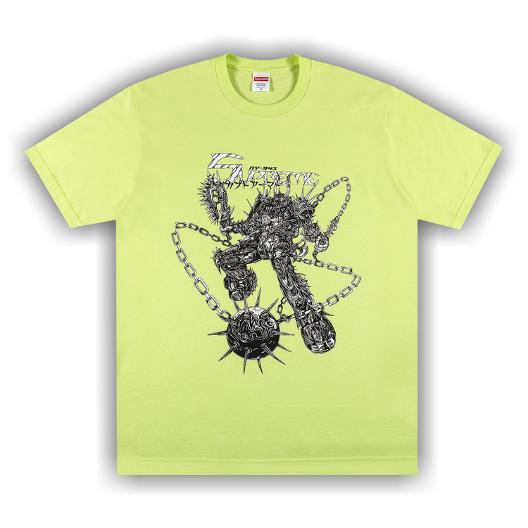 Buy Supreme Spikes Tee 'Neon Green' - FW21T38 NEON GREEN | GOAT