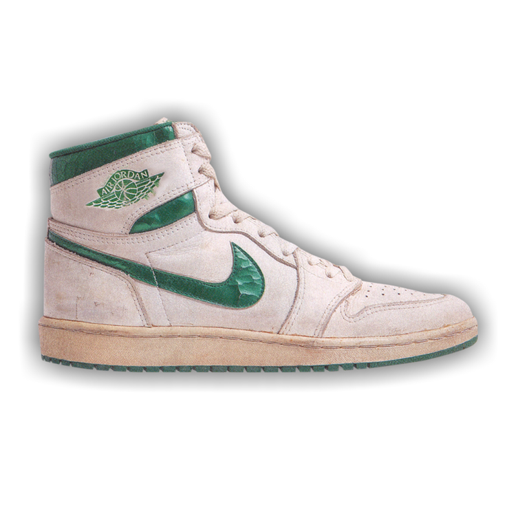 Buy Air Jordan 1 High Metallic Green 1985 AJ1 1985 METALLIC