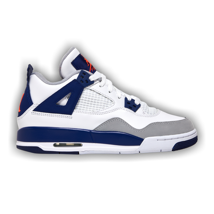 Jordan 4 black new arrivals royal blue