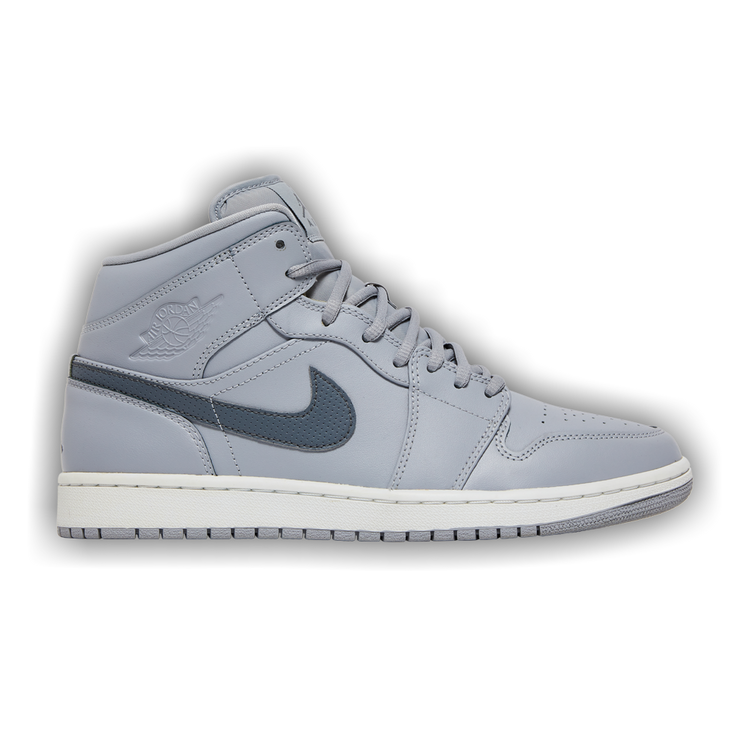 Jordan 1 retro mid wolf grey cool grey sales