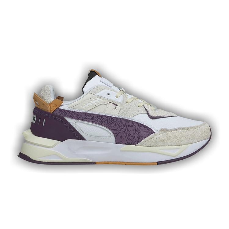 puma mirage sport white vaporous gray