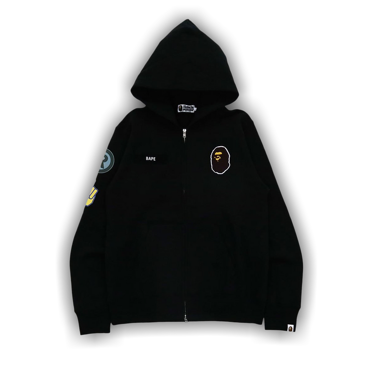 Bape patch clearance hoodie