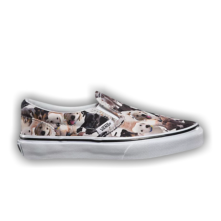Vans aspca shop dog slip ons