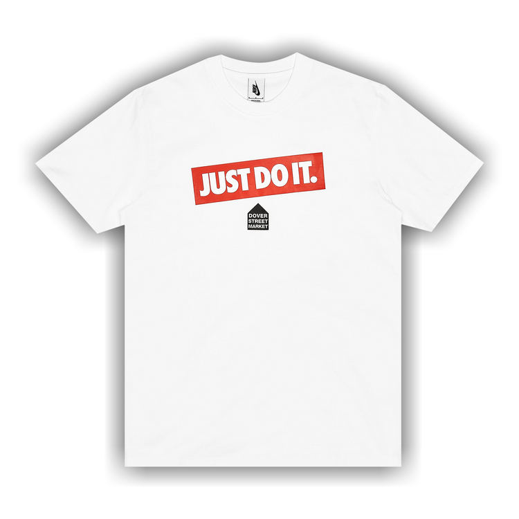 Size xl Nike x Dover Street Market Just Do It NRG Tee White