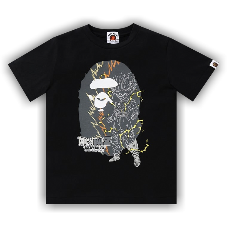Buy BAPE x Dragon Ball Z Son Gohan Big Ape Head Tee 'Black