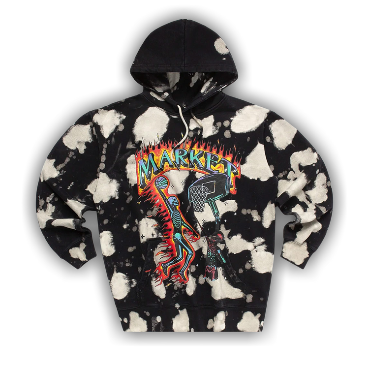 Buy Chinatown Market Skelly Digital Dunk Hoodie 'Black