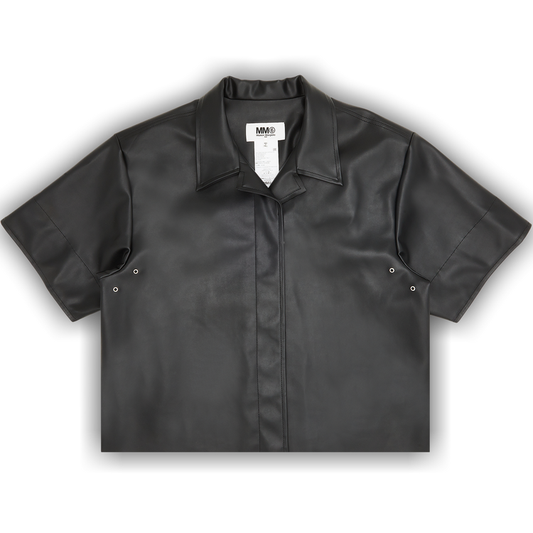 Buy MM6 Maison Margiela Shirt 'Black' - S52DL0172 S54449 900