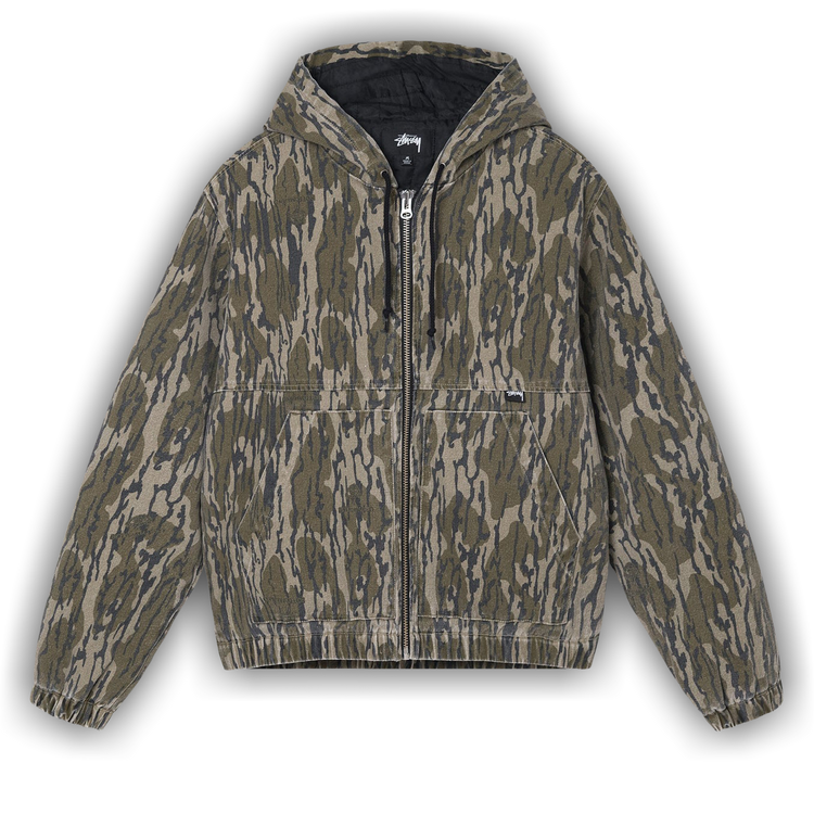 Buy Stussy Mossy Oak Work Jacket 'Camo' - 115626 CAMO | GOAT