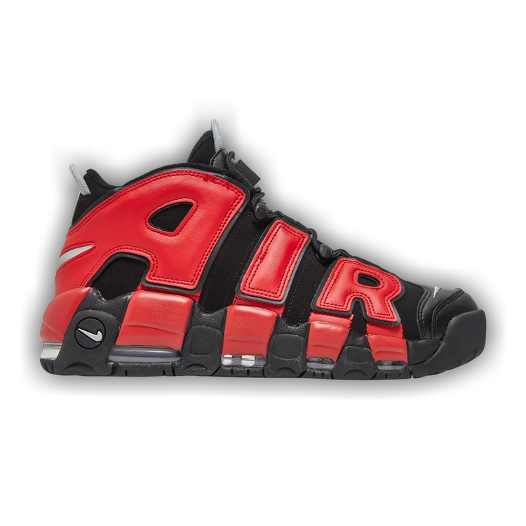 Nike Air More Uptempo '96 Black University Red DJ4400-001