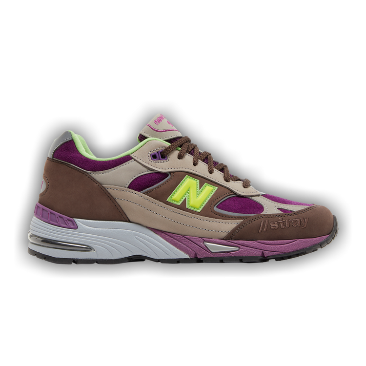 スニーカー New Balance 991 Stray Rats Brown Made in UK M991SRG New Balance x Stray Rats 991 