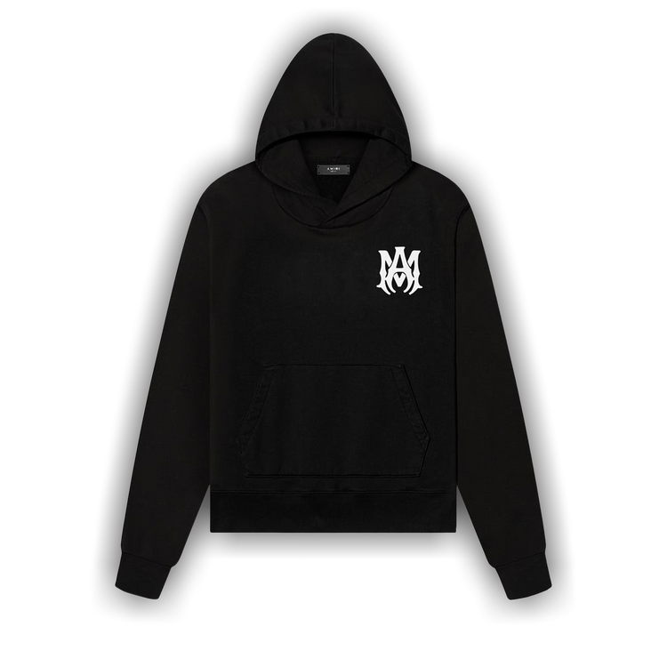 【送料&関税込】AMIRI Black Hoodie With Maxi Logo Lettering AMIRI - Men Ma Core Logo Hoodie – Atelier New York