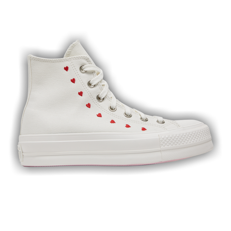 CONVERSE Chuck Taylor All Star Lift Embroidered Hearts