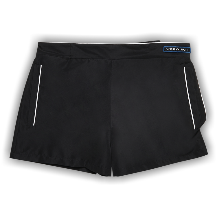 Buy Y/Project Lazy Nylon Shorts 'Black' - PANT80 S22 BLACK