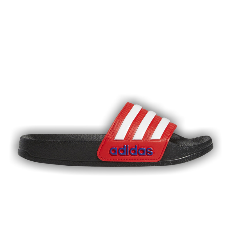 Buy Adilette Shower Slides J Black Vivid Red FY8844 GOAT SA