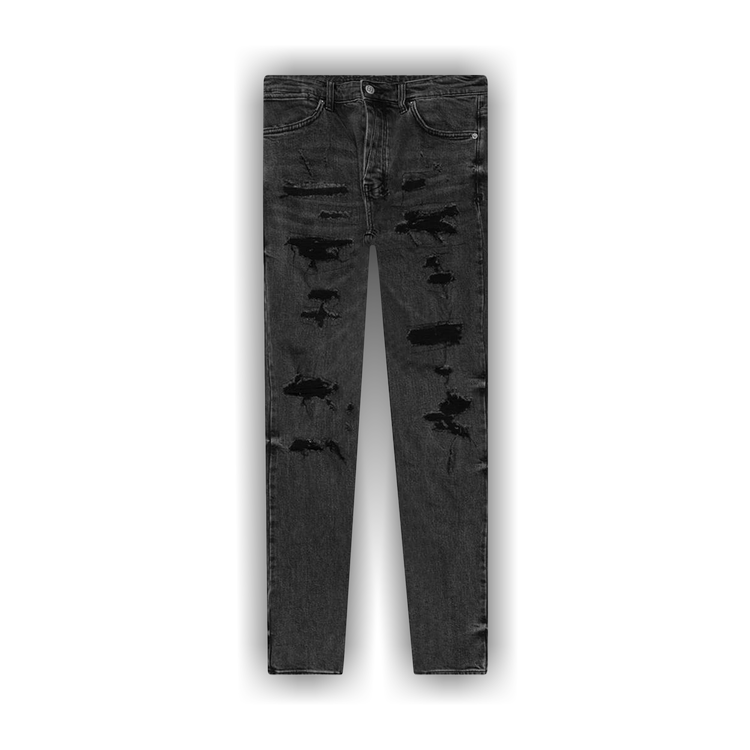 Buy Ksubi Van Winkle Jeans 'Black Dynamite Trash' - 5000005761