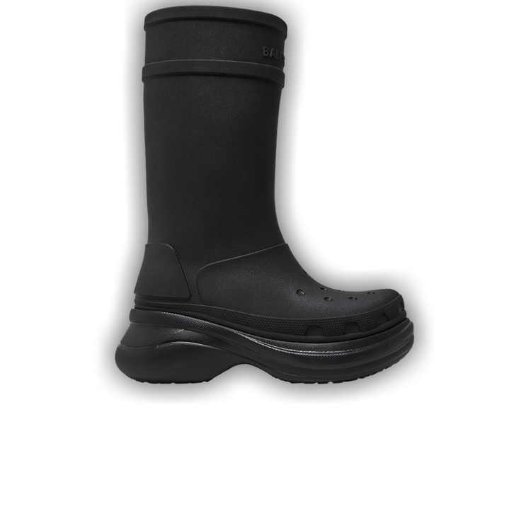 Buy Crocs x Balenciaga Clog Boot 2.0 'Black' - 677384 W1S8E