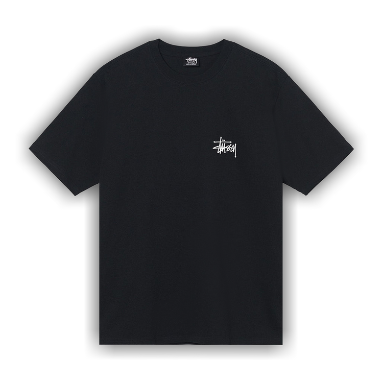 Buy Stussy Basic Stussy Tee 'Black' - 1904762 BLAC | GOAT