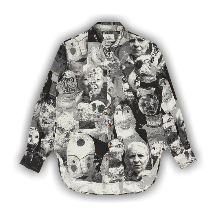 Buy Vivienne Westwood Fetzen Puppet Print Cutaway Shirt