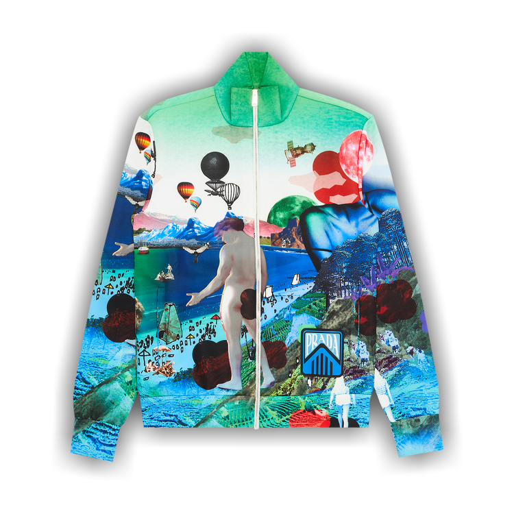 Prada Graphic Jacket 'Multicolor' | GOAT