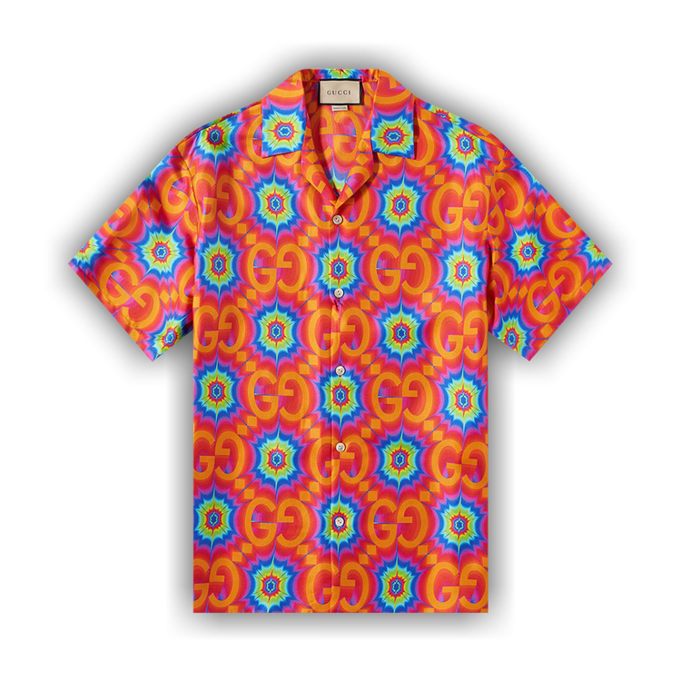 Shop GUCCI 2023 SS Good Game cotton bowling shirt (720181 ZALKO 3041) by  Sunflower.et