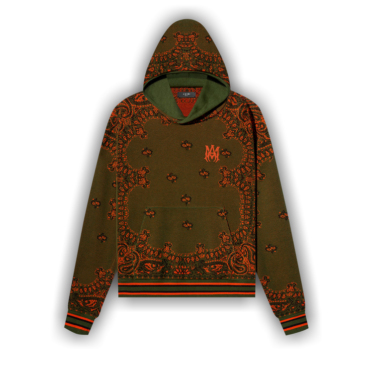 AMIRI☆BANDANA HOODIE BANDANA HOODIE - Black – AMIRI