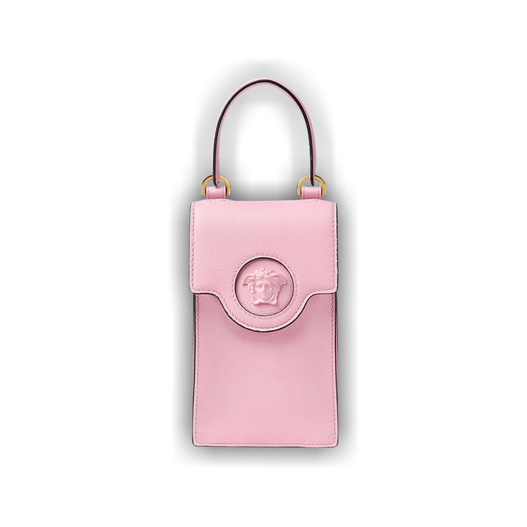 Versace Baby Pink Bag W Gold Medusa – URock Couture