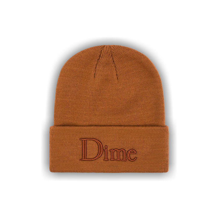 Dime 3D Logo Beanie 'Rust' | GOAT