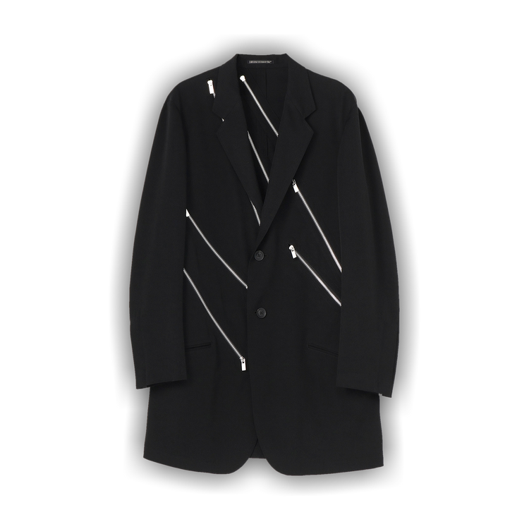 【ほぼ未使用】DEVICE COAT-DP # BLACK（3）　2024AW Buy Yohji Yamamoto Pour Homme Zip Jacket 'Black' - HG J25