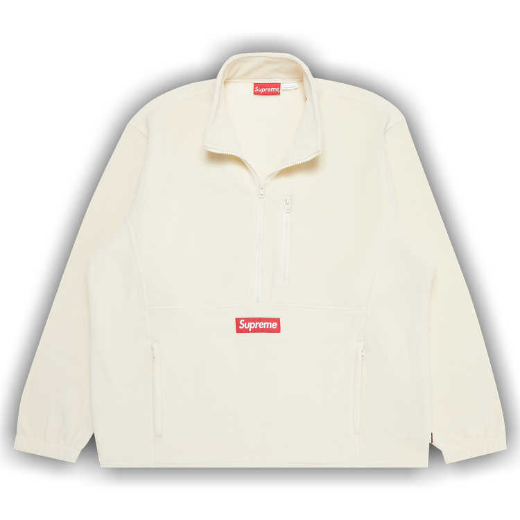 Buy Supreme Polartec Half Zip Pullover 'Natural' - FW21SW60