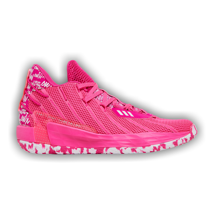 Buy Dame 7 I Am My Own Fan Team Shock Pink FY9359 GOAT CA