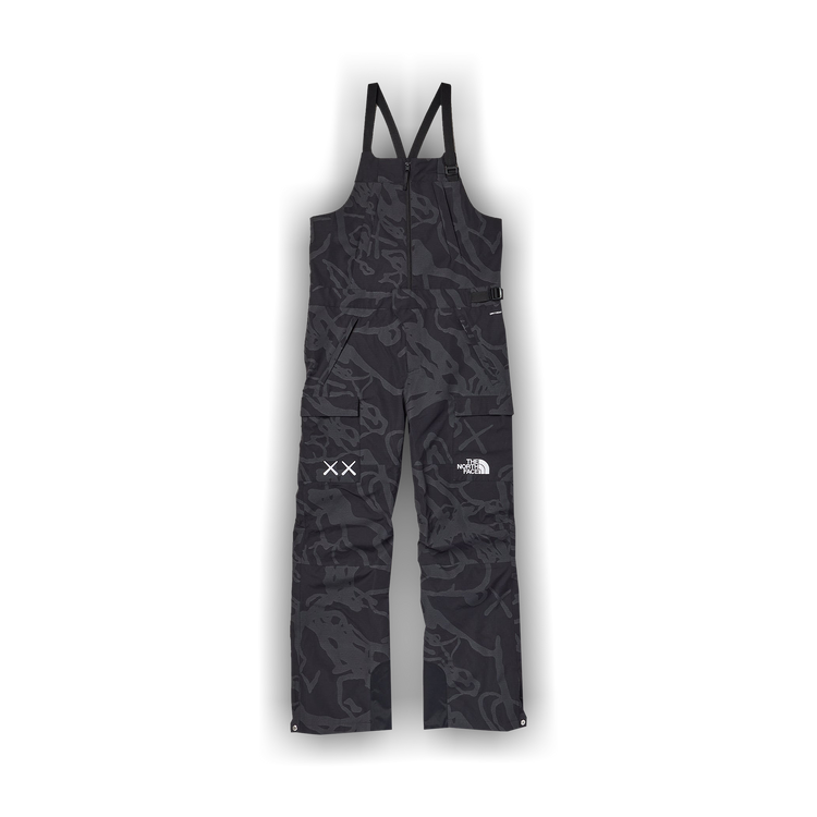 Buy The North Face x KAWS Freeride Bib 'Black Dragline Print