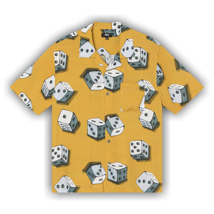 充実の品 Shirt Pattern Dice Stussy Buy 'Mustard' GOAT | MUST 1110215 - トップス