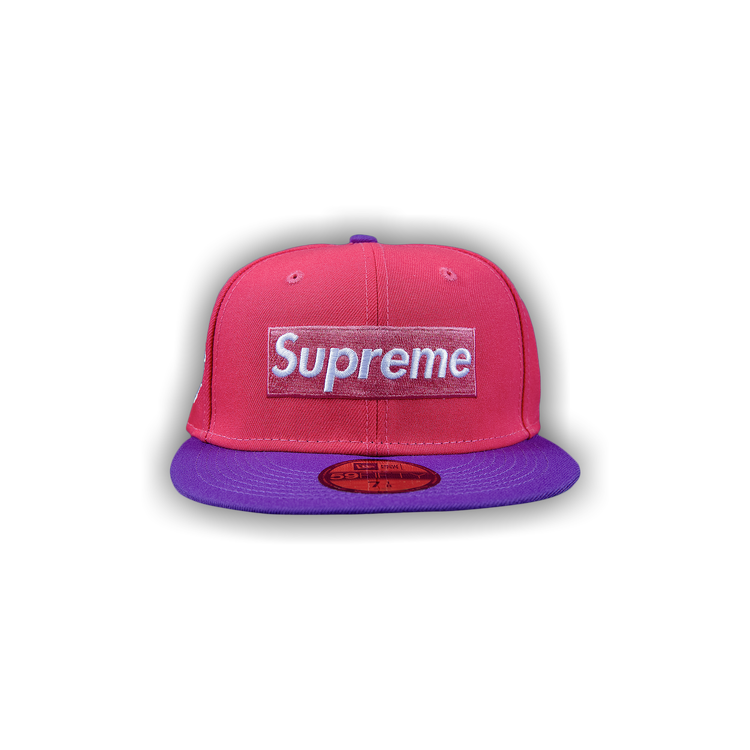 Buy Supreme 2-Tone Box Logo New Era 'Coral' - SS22H47 CORAL | GOAT