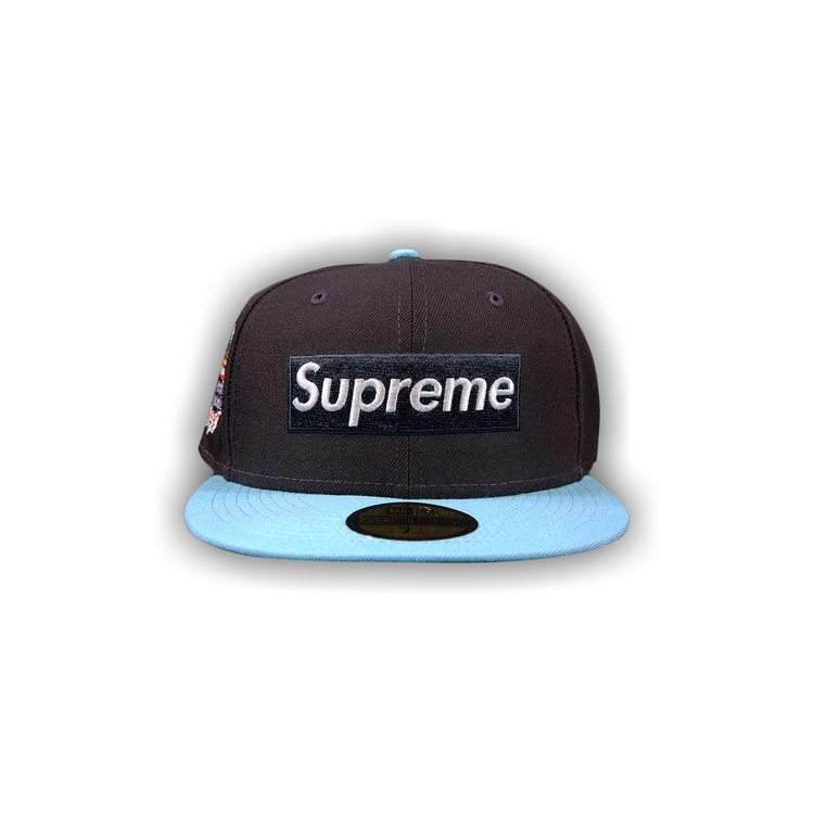 Buy Supreme 2-Tone Box Logo New Era 'Blue' - SS22H47 BLUE | GOAT